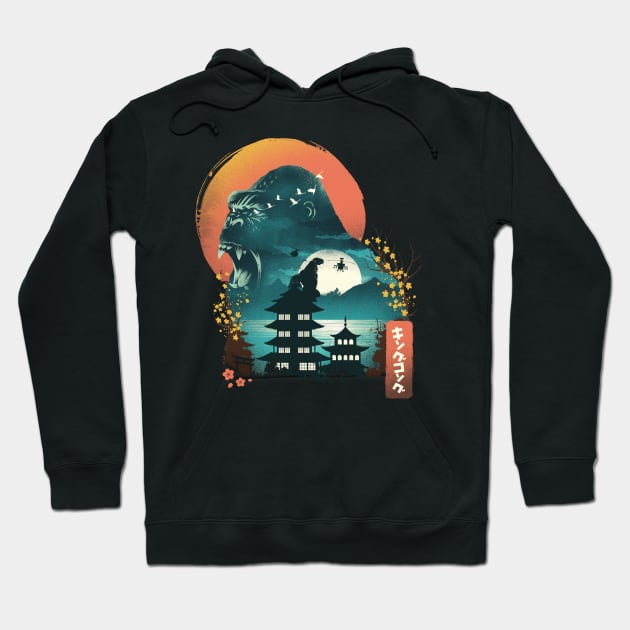 Edo King kong Hoodie by DANDINGEROZZ